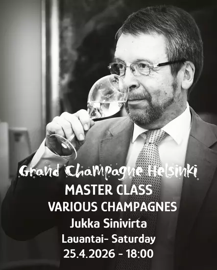 MC Champagne Balcony La 25.4. klo 18:00 - Master Classes SAT Fri Apr 25th 2026 - GCH26JS25K180 - 1