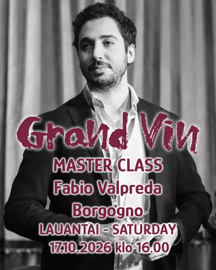 MC Vini Borgogno LA 17.10. klo 16:00 - Master Class -luennot LA 17.10.26 - GVH26MCVB17160 - 1