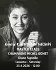 Master Class Ticket - Master Classes SAT Fri Apr 25th 2026 - GCH26DS25K120 - 1