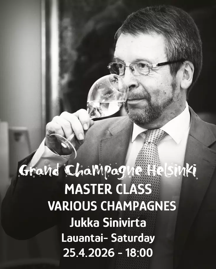 MC Champagne Balcony La 25.4. klo 18:00 - Master Classes SAT Fri Apr 25th 2026 - GCH26JS25K180 - 1