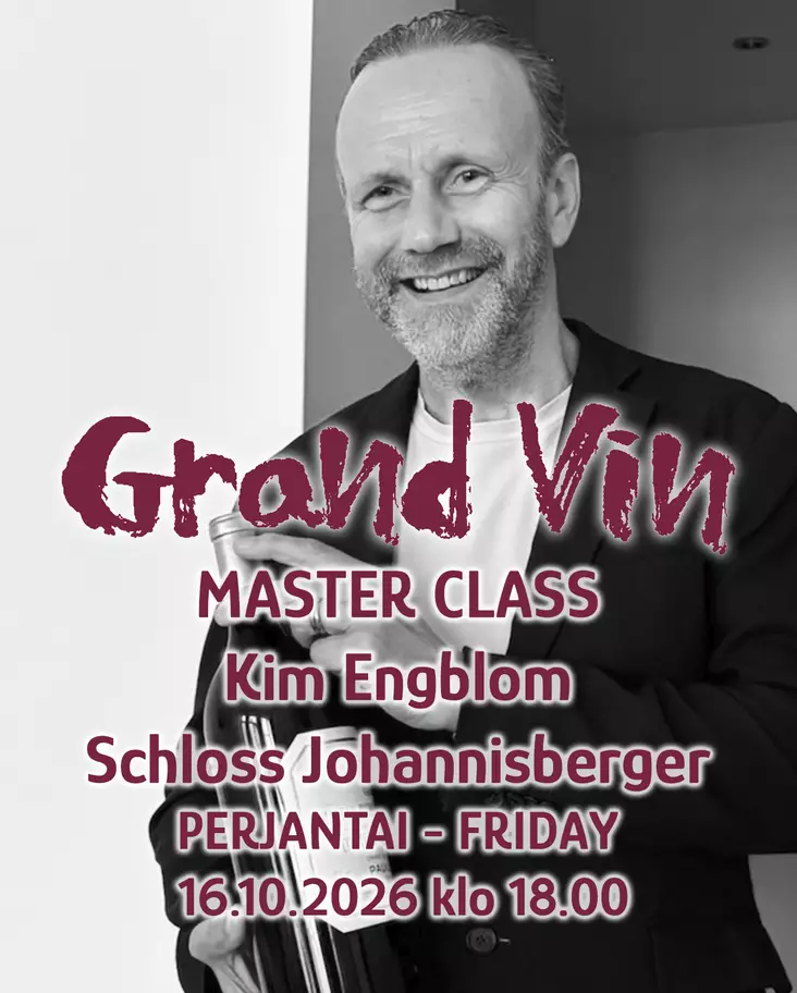 MC Schloss Johanniberger PE 16.10. klo 18:00 - Master Class -luennot PE 16.10.26 - GVH26MCSJ16180 - 1