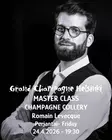 MC Collery FRI Apr 24th at 19:30 - Master Classes FRI April 24th 2026 - GCH26RL24K193 - 1