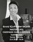 MC Charles Heidsieck THU April 23rd at 19:30 - Master Classes THU April 23rd 2026 - GCH26SK23K193 - 1