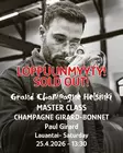 MC Girard-Bonnet SAT Apr 25th at 13:30 - Master Classes SAT Fri Apr 25th 2026 - GCH26PG25K133 - 1