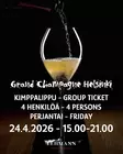 Kimppalippu GCH26 4 HLÖ PE 24.04. - Sisäänpääsyliput PE 24.4.2026 - GCH2604244 - 1