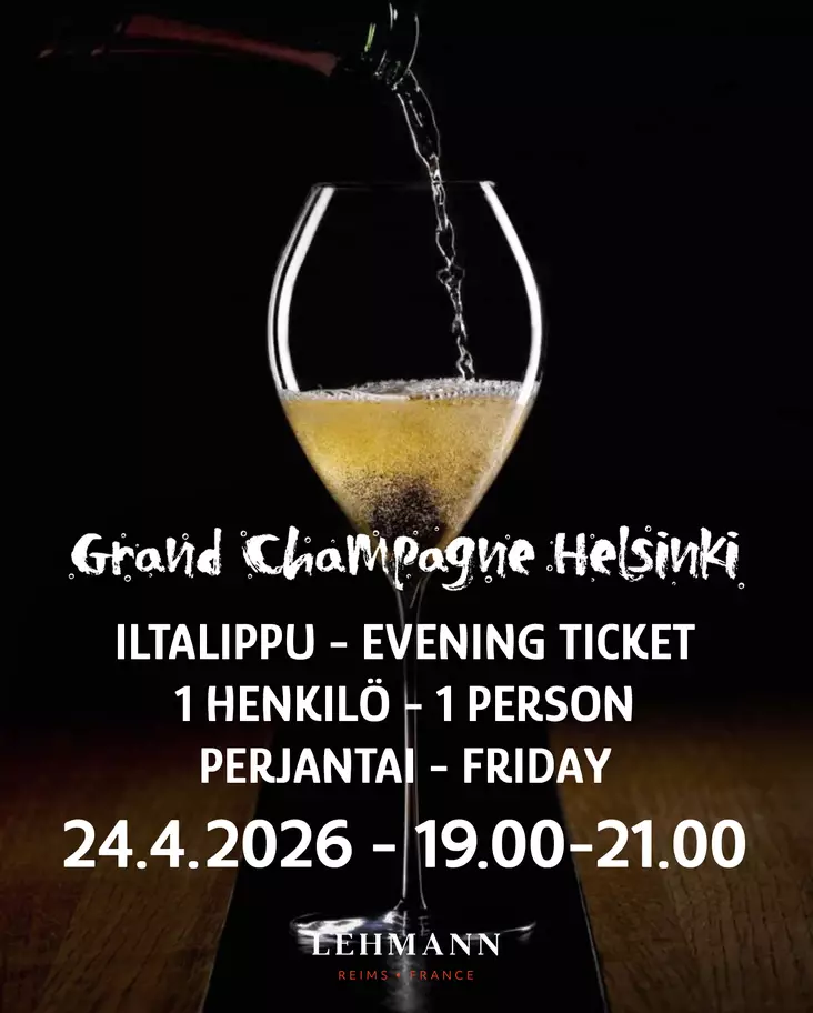 Iltalippu GCH26 1 HLÖ PE 24.04. - Sisäänpääsyliput PE 24.4.2026 - GCH260424E - 1